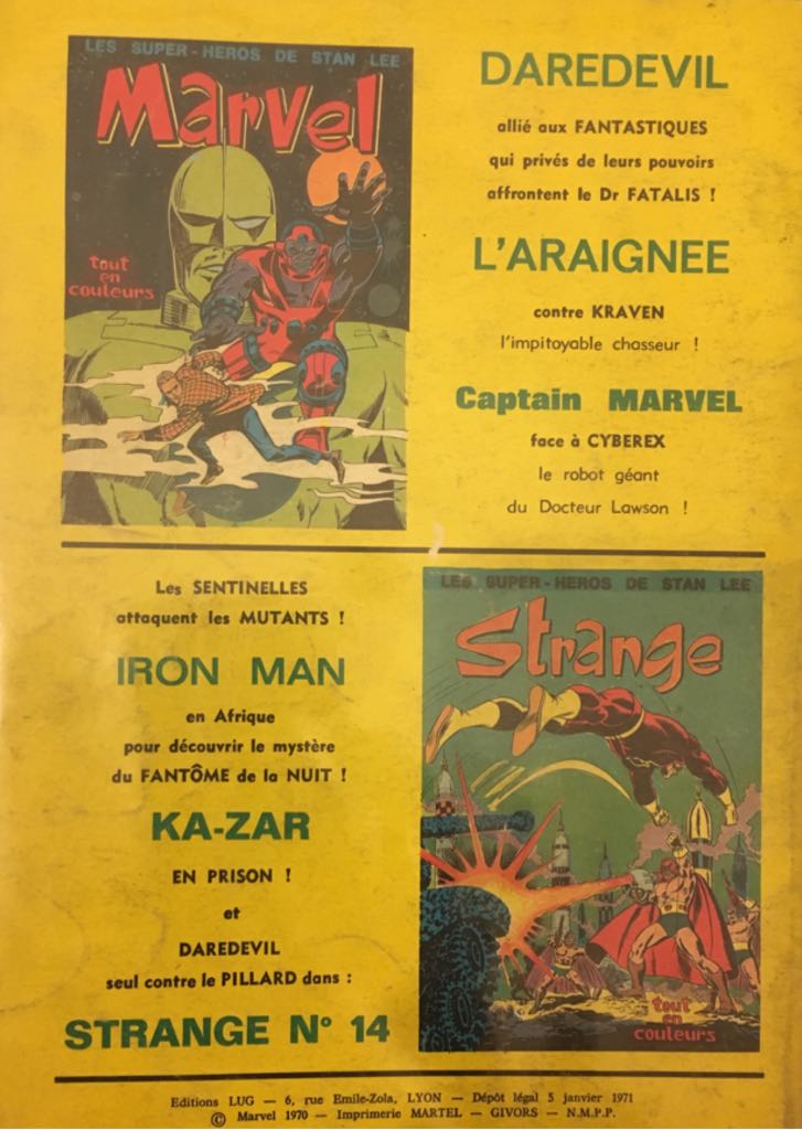 Strange - Editions LUG (13) comic book collectible - Main Image 2