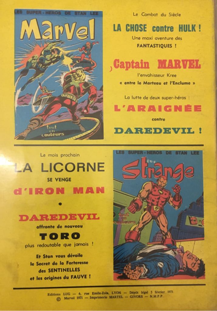 Strange - Editions LUG (14) comic book collectible - Main Image 2