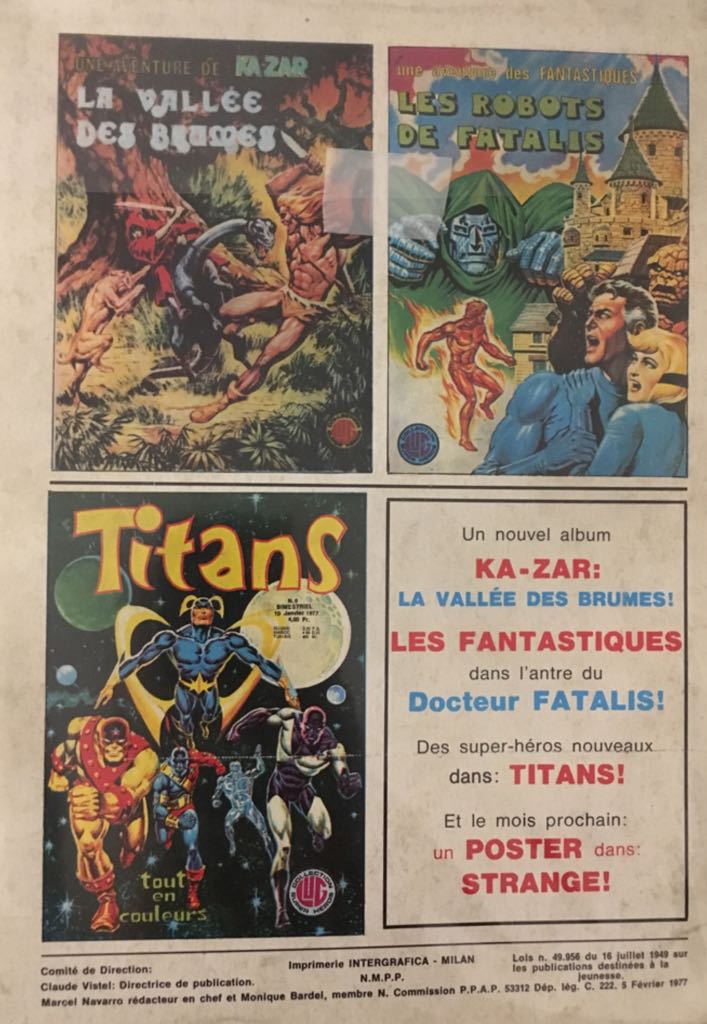 Strange - Editions LUG (86) comic book collectible - Main Image 2