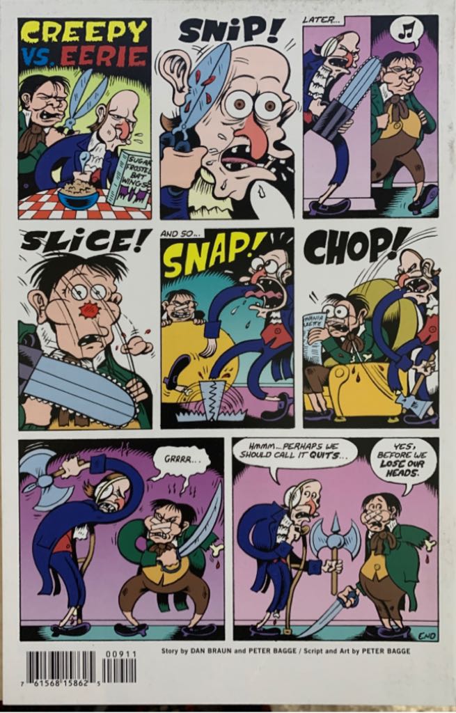 Creepy - A Warren Magazine (9 - Jul 2012) comic book collectible [Barcode 761568158625] - Main Image 2