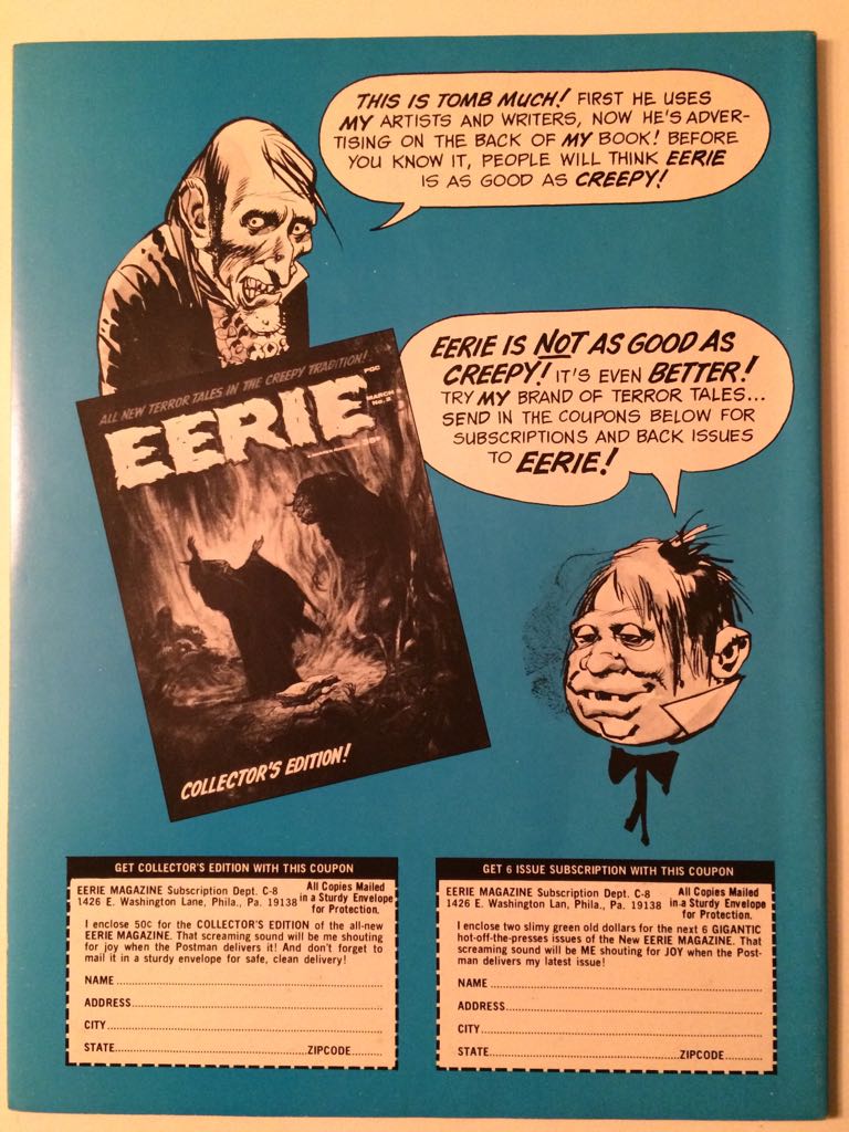 Creepy  (8) comic book collectible - Main Image 2