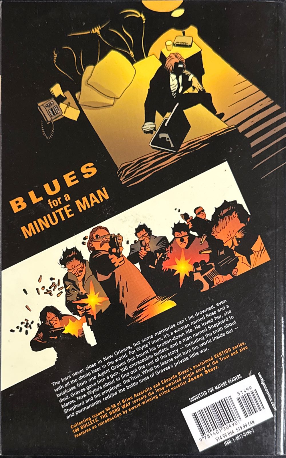 100 Bullets: The Hard Way - Vertigo DC Comics (50-58) comic book collectible [Barcode 978140120490751499] - Main Image 2