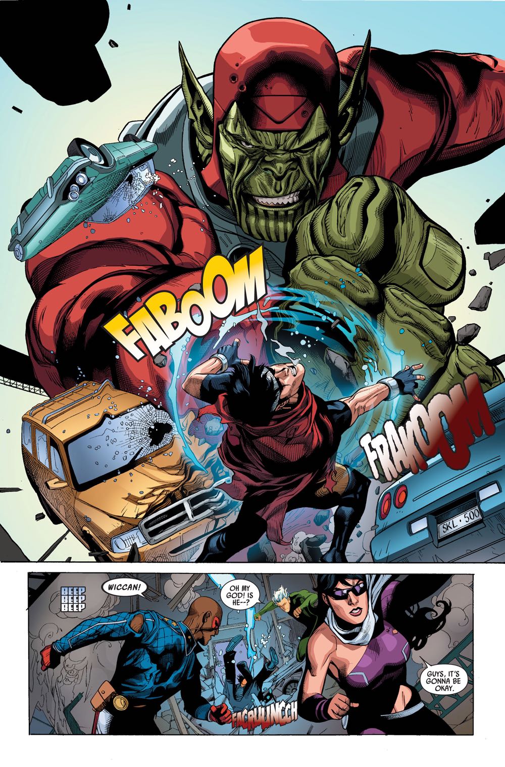 Secret Invasion - Marvel Comics (3 - Aug 2008) comic book collectible [Barcode 759606063161] - Main Image 3