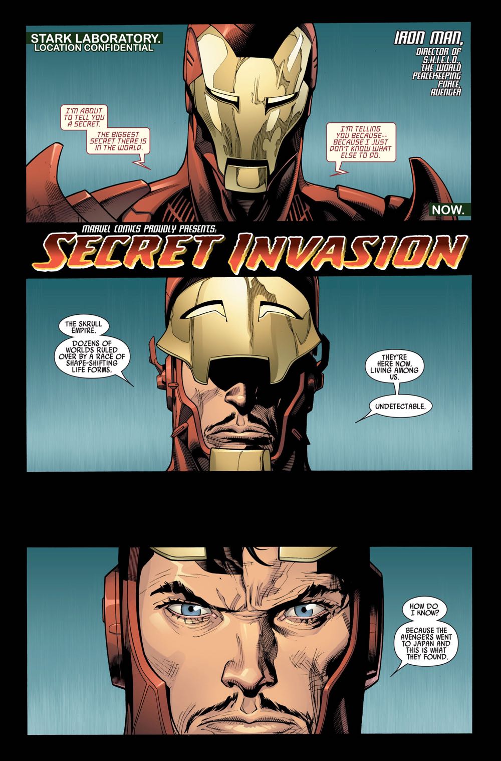 Secret Invasion - Marvel Comics (1 - Jun 2008) comic book collectible [Barcode 759606063161] - Main Image 2