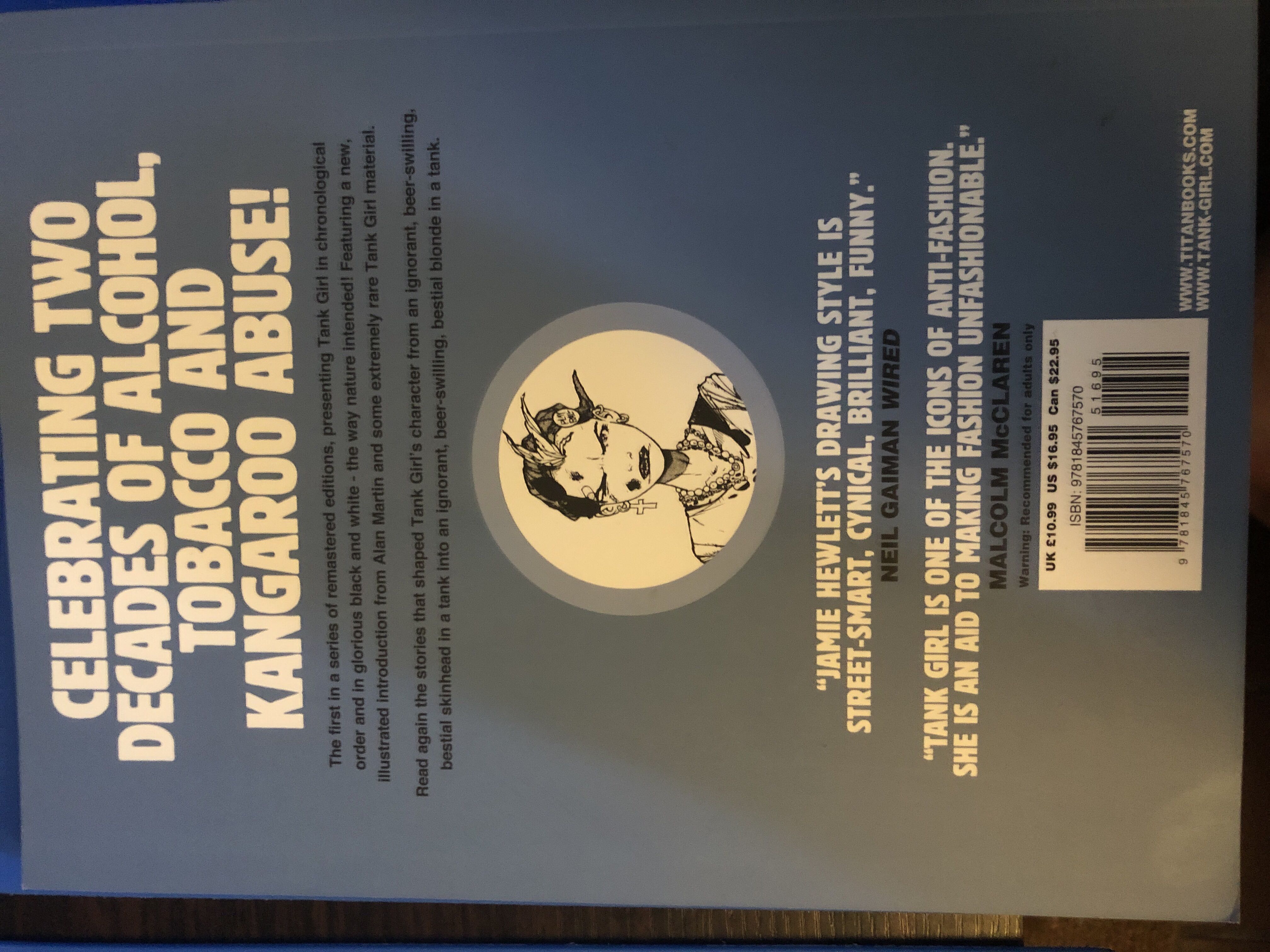 Tank Girl: One  (1) comic book collectible [Barcode 9781845767570] - Main Image 2