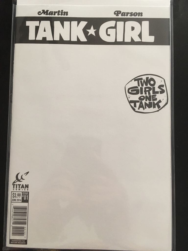 Tank Girl - Titan Comics (1 - 06/2016) comic book collectible [Barcode 07447068271400141] - Main Image 1