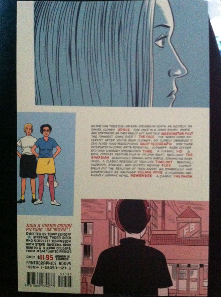 Ghost World-READ - Fantagraphics (1 - Feb 2015) comic book collectible [Barcode 9781560974277] - Main Image 2