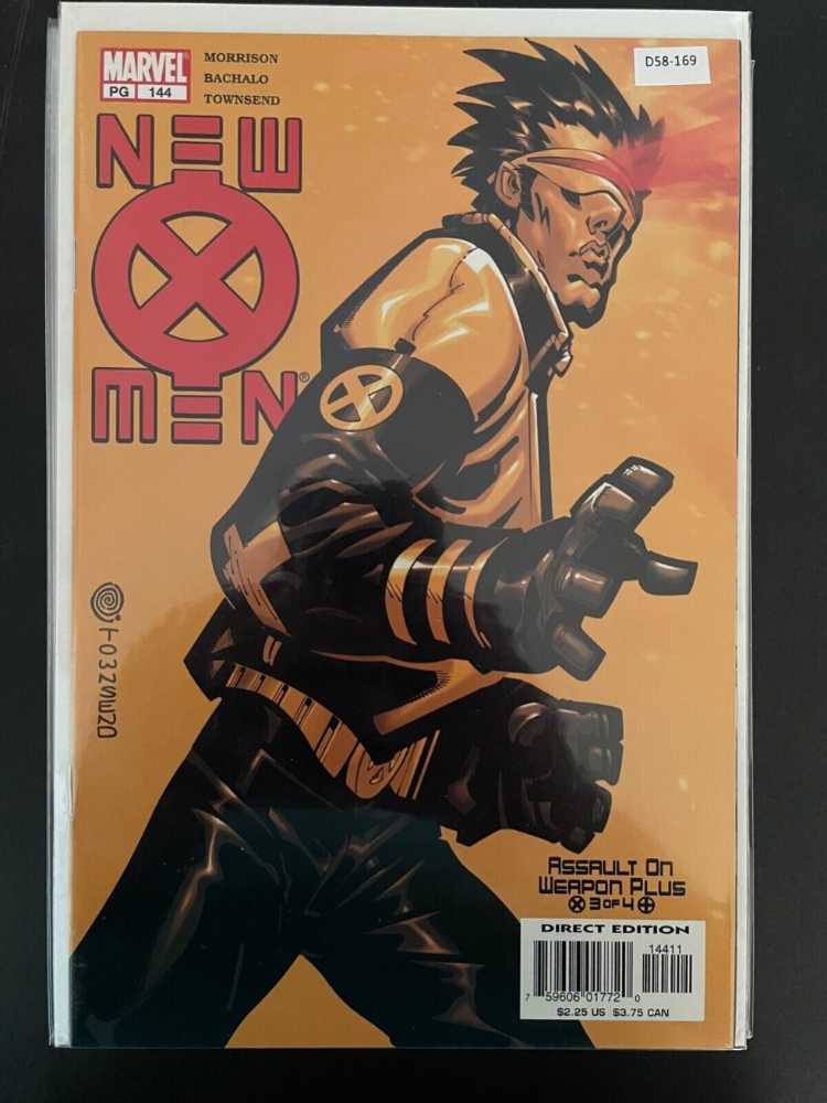 New X-Men - Marvel (144 - Sep 2003) comic book collectible [Barcode 759606017720] - Main Image 2