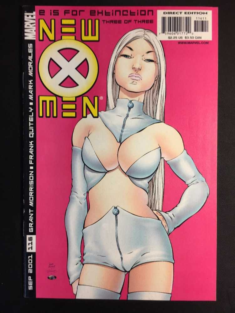 New X-Men - Marvel (116 - Sep 2001) comic book collectible [Barcode 75960601772011611] - Main Image 3