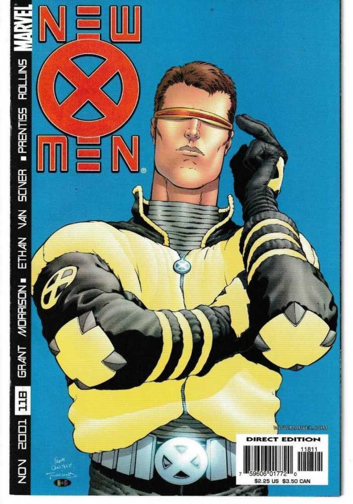 New X-Men (Vol. 1) - Marvel Comics (118 - 11/2001) comic book collectible [Barcode 75960601772011811] - Main Image 3