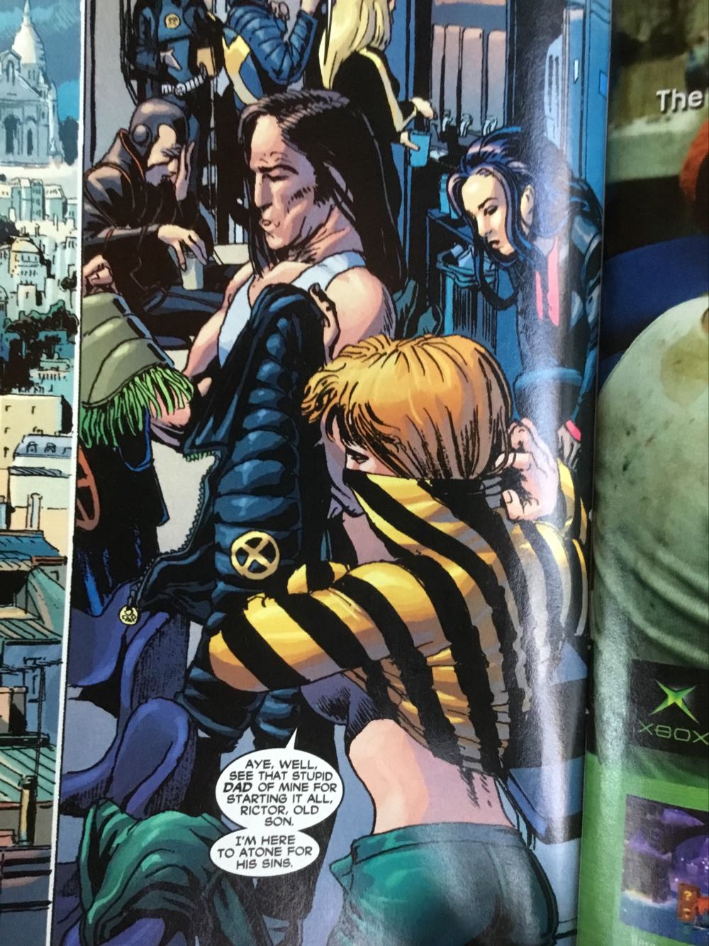 New X-Men (Vol. 1) - Marvel Comics (128 - Aug 2002) comic book collectible [Barcode 75960601772012811] - Main Image 4