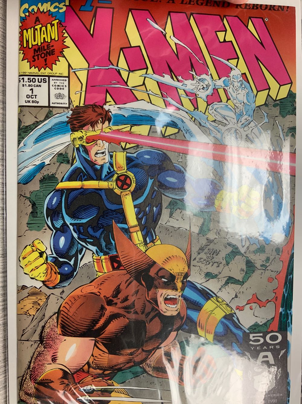 X-Men - Marvel Comics (1 - 10/1991) comic book collectible [Barcode 071486017721] - Main Image 3