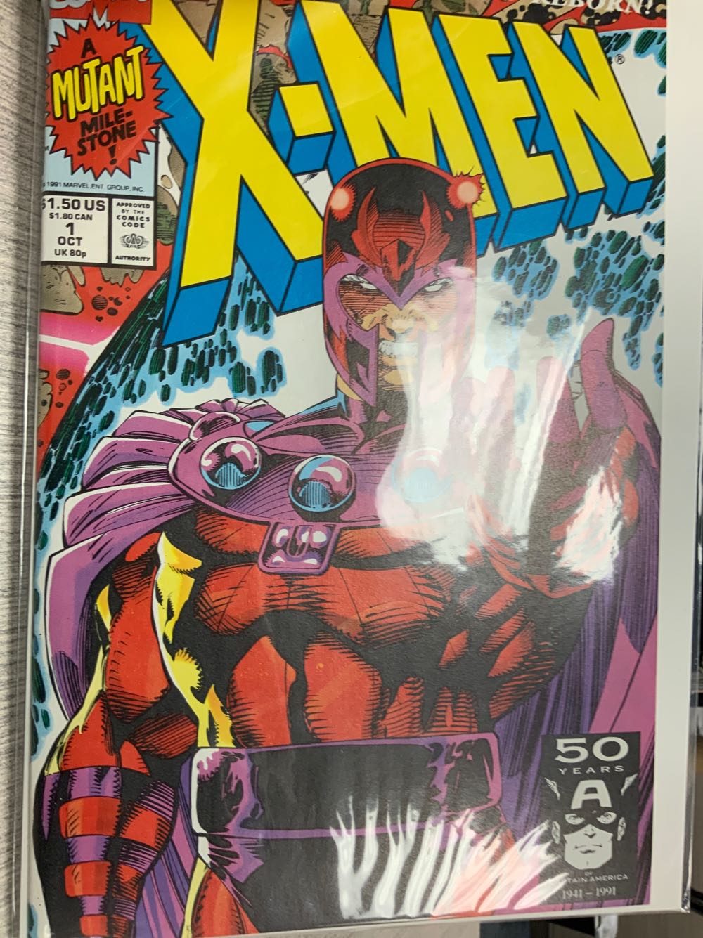 X-Men - Marvel Comics (1 - 10/1991) comic book collectible [Barcode 071486017721] - Main Image 4