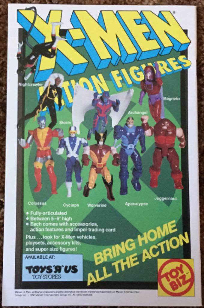 X-Men vol. 2 - Marvel (1 - Oct 1991) comic book collectible [Barcode 071486017721] - Main Image 2