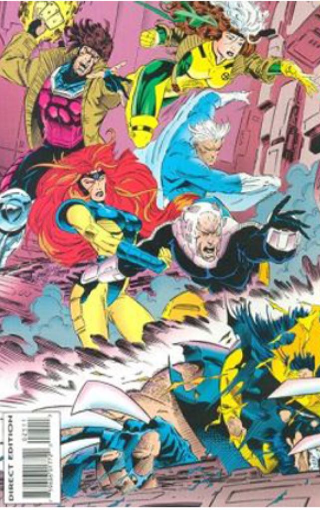 X-Men - Marvel Comics (25 - 10/1993) comic book collectible [Barcode 071486017721] - Main Image 2