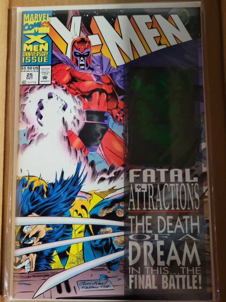 X-Men - Marvel Comics (25 - 10/1993) comic book collectible [Barcode 071486017721] - Main Image 3