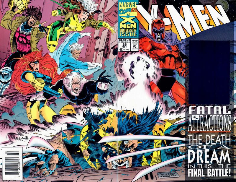 X-Men - Marvel (25 - Oct 1993) comic book collectible [Barcode 759606017720] - Main Image 2