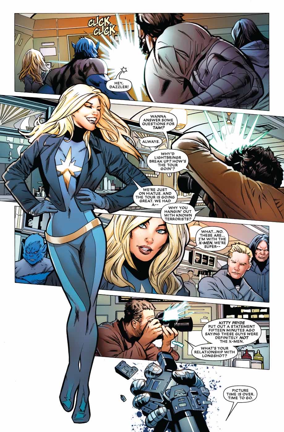 X-MEN - Marvel Comics (15 - Dec 1992) comic book collectible [Barcode 009281017721] - Main Image 4