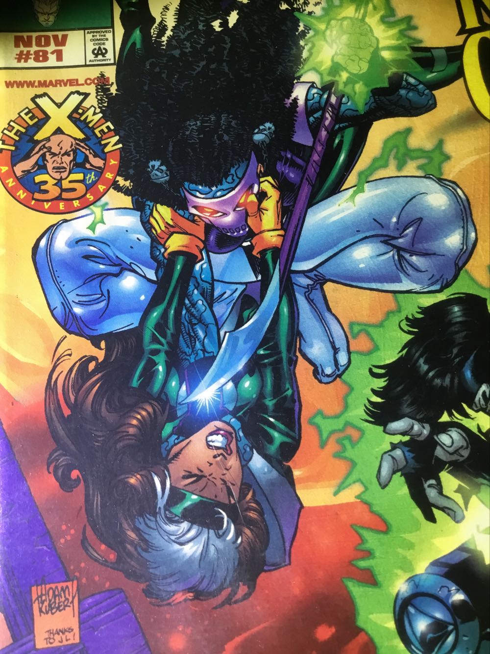 X-Men - Marvel Comics (81 - 11/2016) comic book collectible [Barcode 725274017720] - Main Image 2