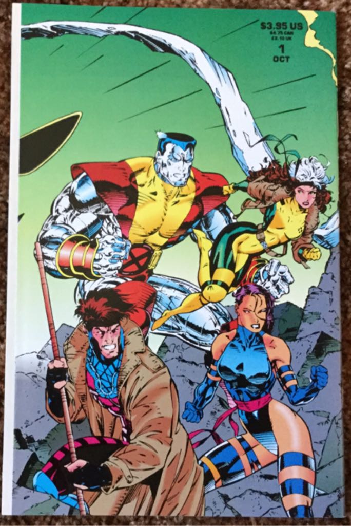 X-Men - Marvel (1 - Oct 1991) comic book collectible [Barcode 009281817721] - Main Image 2