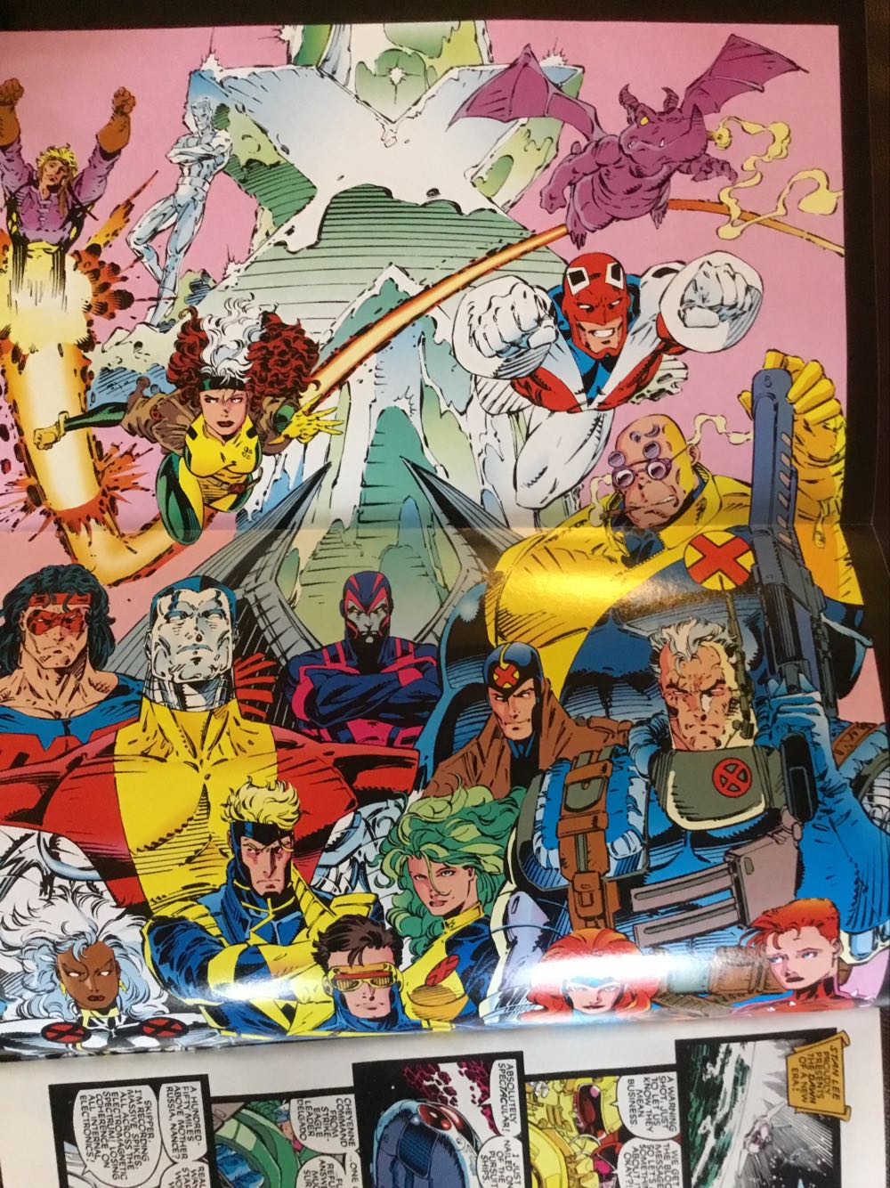 X-Men (1991) - Marvel Comics (1 - 10/1991) comic book collectible [Barcode 009281017721] - Main Image 3