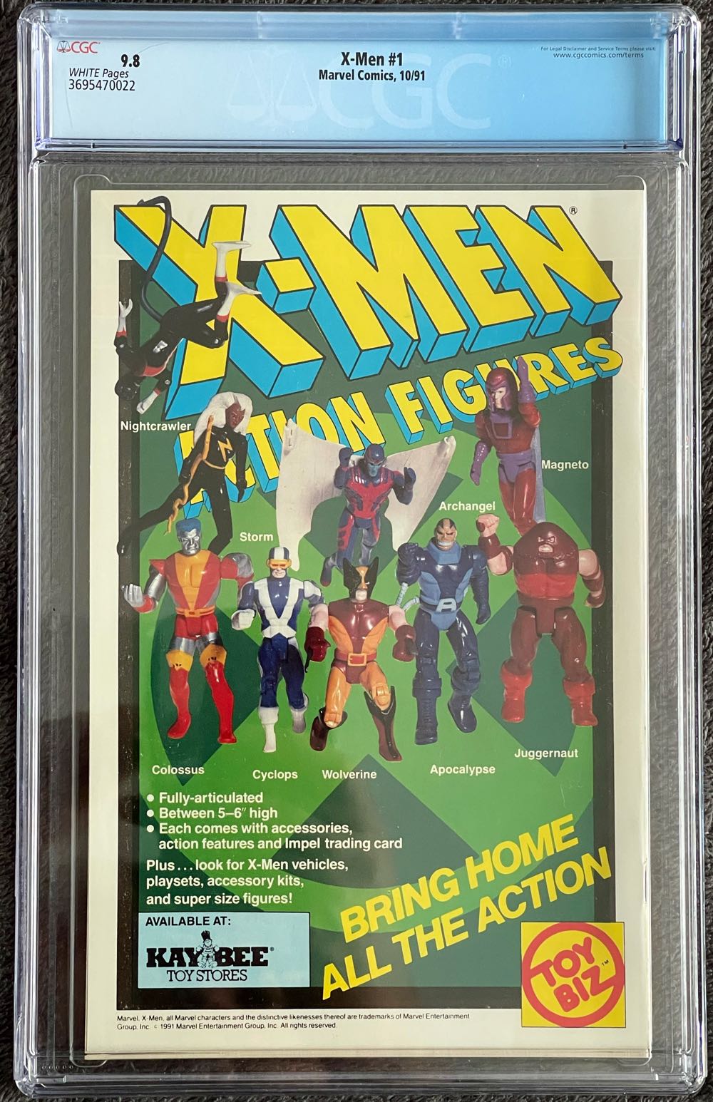 X-Men, Vol. 1 - Marvel Comics (1 - Oct 1991) comic book collectible [Barcode 009281017721] - Main Image 2