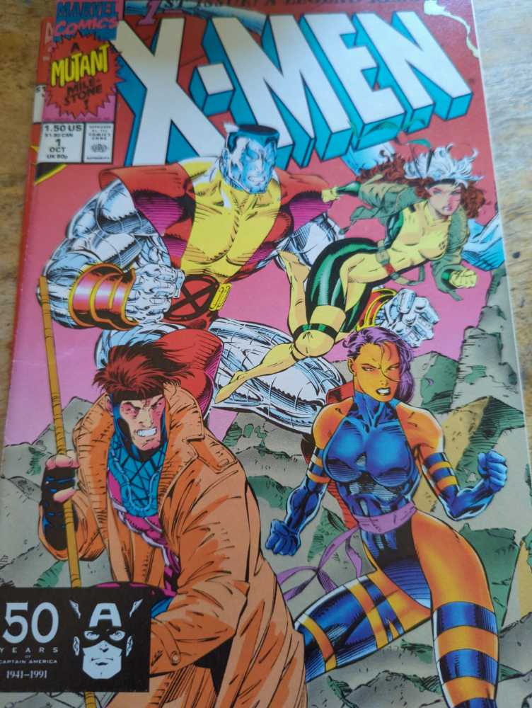 X-Men - Marvel Comics (1 - Oct 1991) comic book collectible [Barcode 009281017721] - Main Image 3