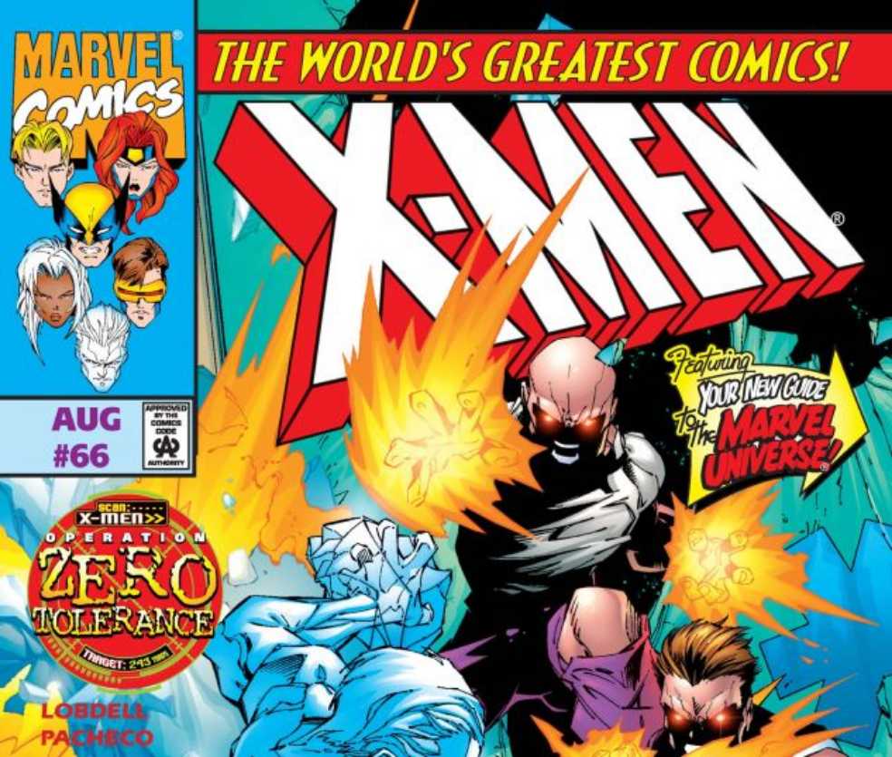 X-Men - Marvel (66 - Aug 1997) comic book collectible [Barcode 725274017720] - Main Image 2