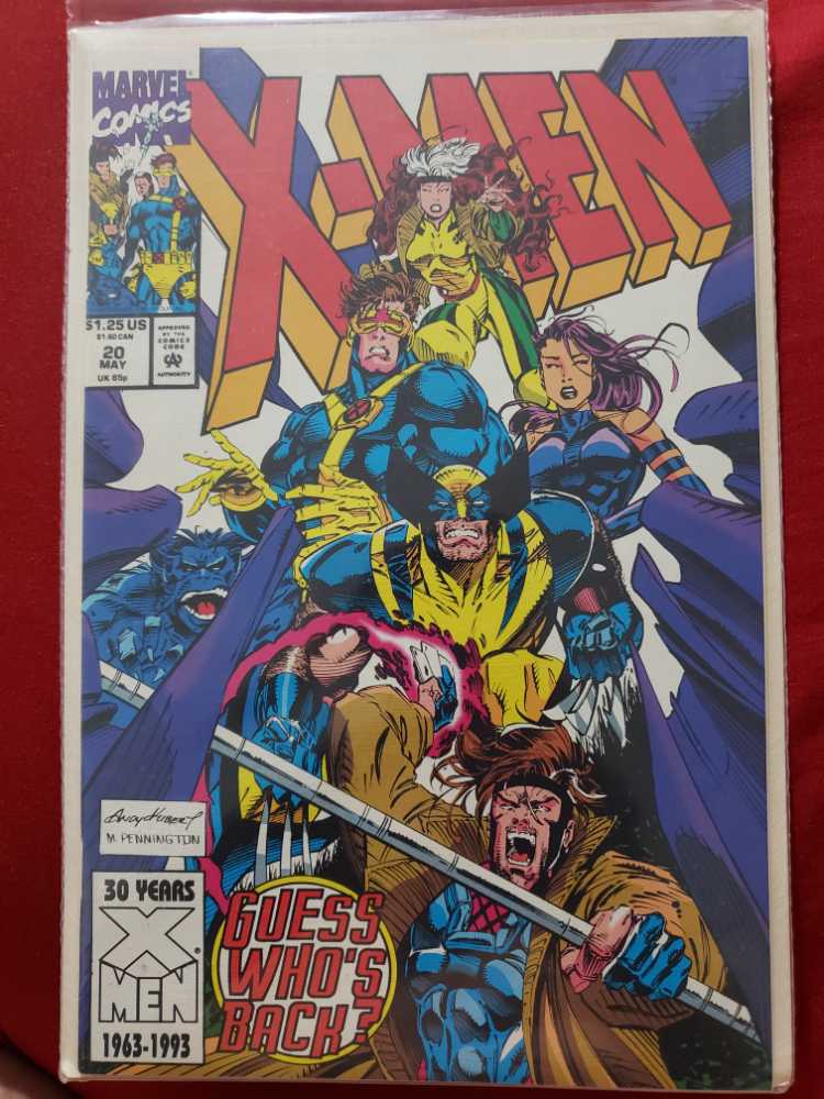 X-MEN - Marvel Comics (20 - 05/1993) comic book collectible [Barcode 071486017721] - Main Image 2