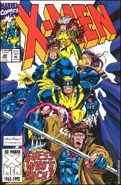 X-Men - Marvel Comics (20 - May 1993) comic book collectible [Barcode 009281017721] - Main Image 1