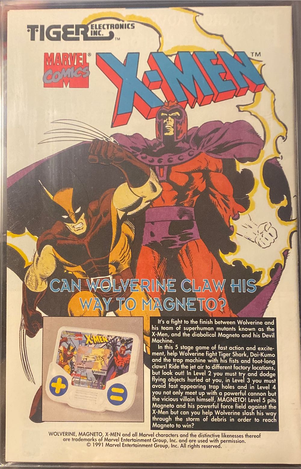 X-Men (1991) - Marvel Comics (4 - Jan 1992) comic book collectible [Barcode 009281017721] - Main Image 2