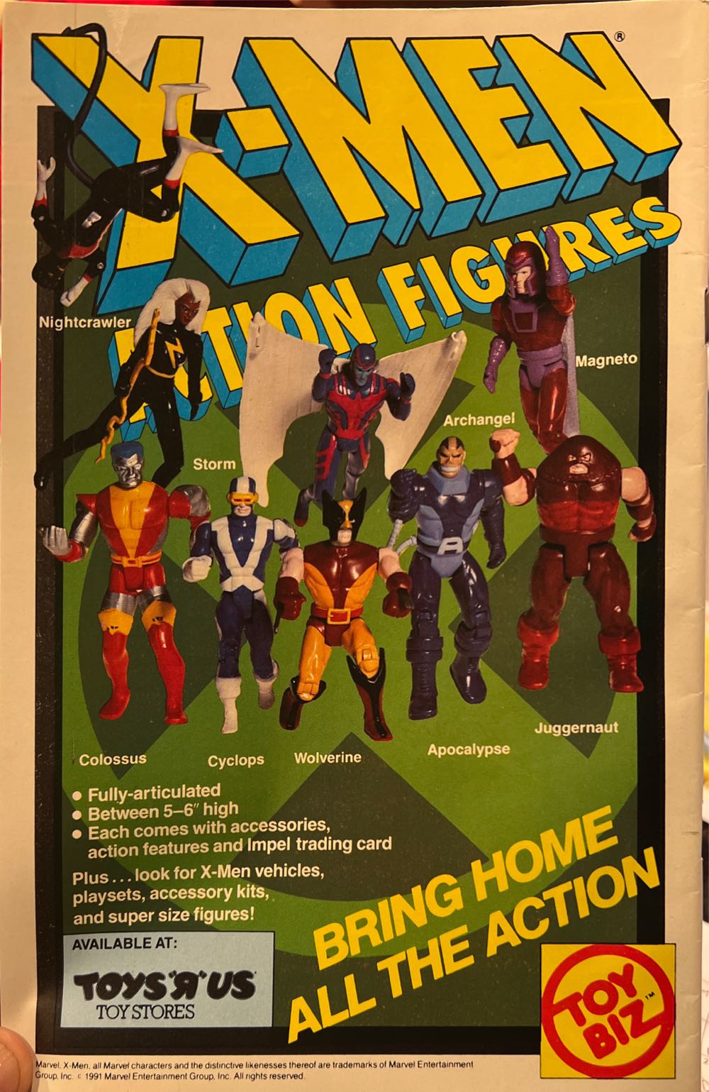 X-Men vol. 2 - Marvel (1 - Oct 1991) comic book collectible [Barcode 009281017721] - Main Image 2
