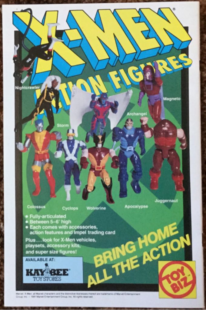 X-Men vol. 2 - Marvel (1 - Oct 1991) comic book collectible [Barcode 759606017720] - Main Image 2