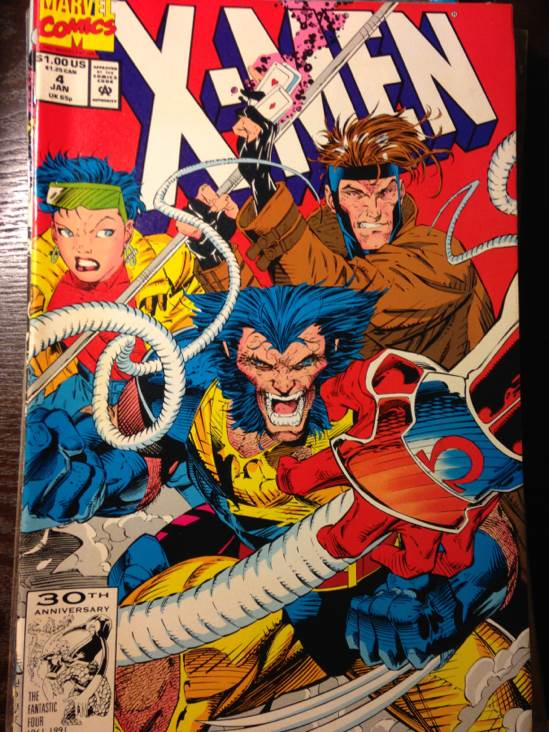 X-Men - Marvel Comics (4 - Jan 1992) comic book collectible [Barcode 759606017720] - Main Image 2