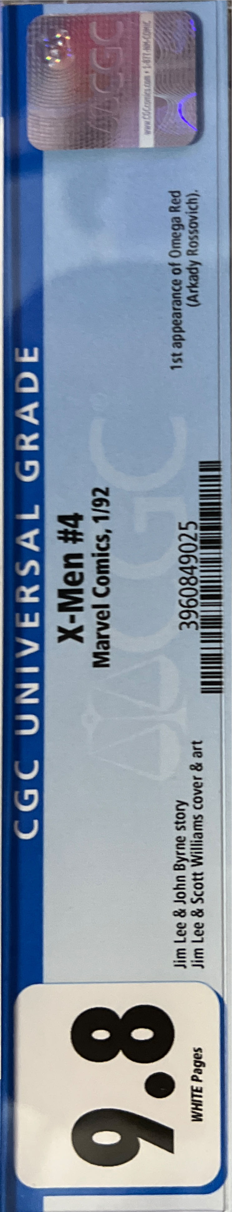 X-Men - Marvel Comics (4 - Jan 1992) comic book collectible [Barcode 759606017720] - Main Image 3