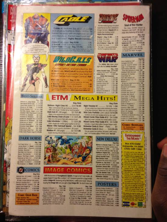 X-Men Vol. 1 - Marvel Comics (11 - Aug 1992) comic book collectible [Barcode 759606017720] - Main Image 2