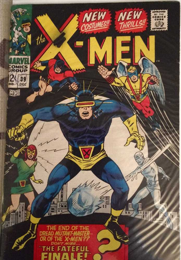 X-Men (1st) - Marvel Comics (39 - Dec 1967) comic book collectible [Barcode 999] - Main Image 2