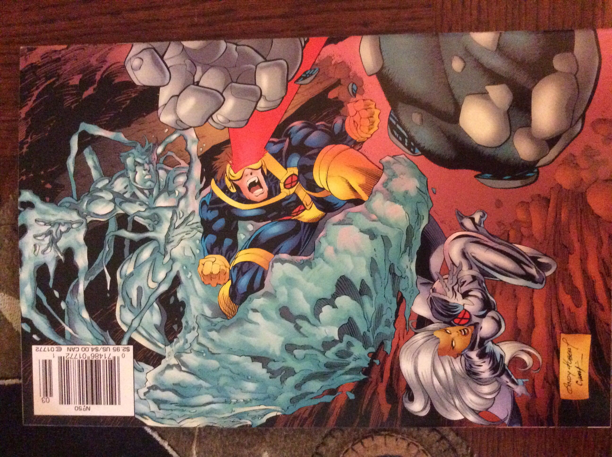 X-Men - Marvel Comics (50 - Mar 1996) comic book collectible [Barcode 9780785108115] - Main Image 2