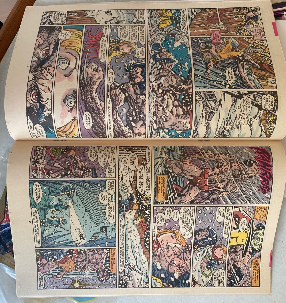 X-Men - Marvel (205 - May 1986) comic book collectible [Barcode 9780785115519] - Main Image 3