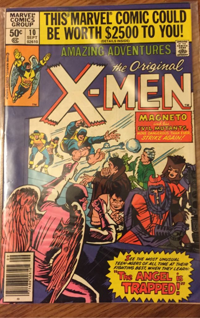 Amazing Adventures The Original X-Men  (10) comic book collectible [Barcode 071486026105] - Main Image 1