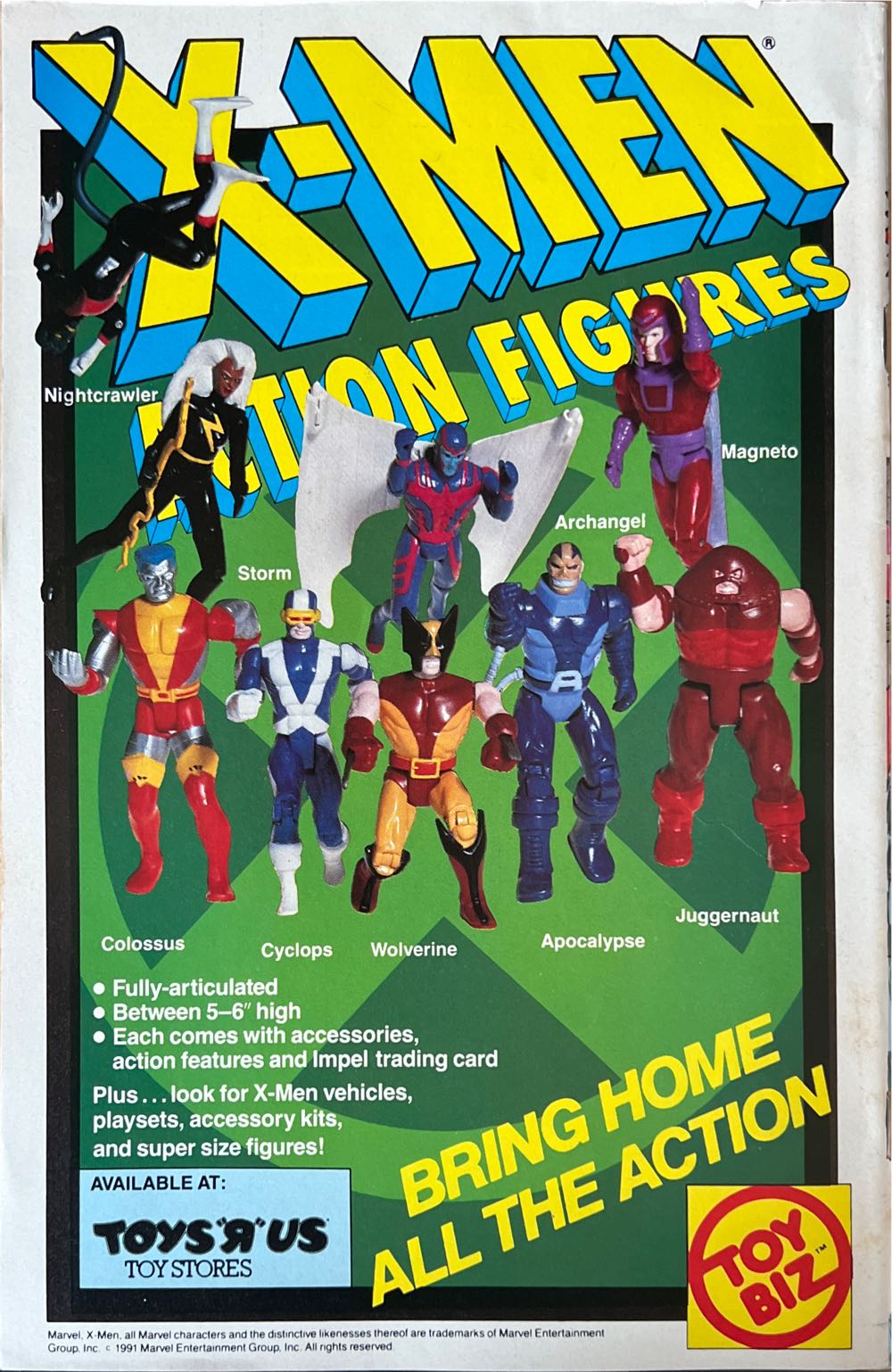 X-Men - Marvel Comcs (1 - Oct 1991) comic book collectible - Main Image 2