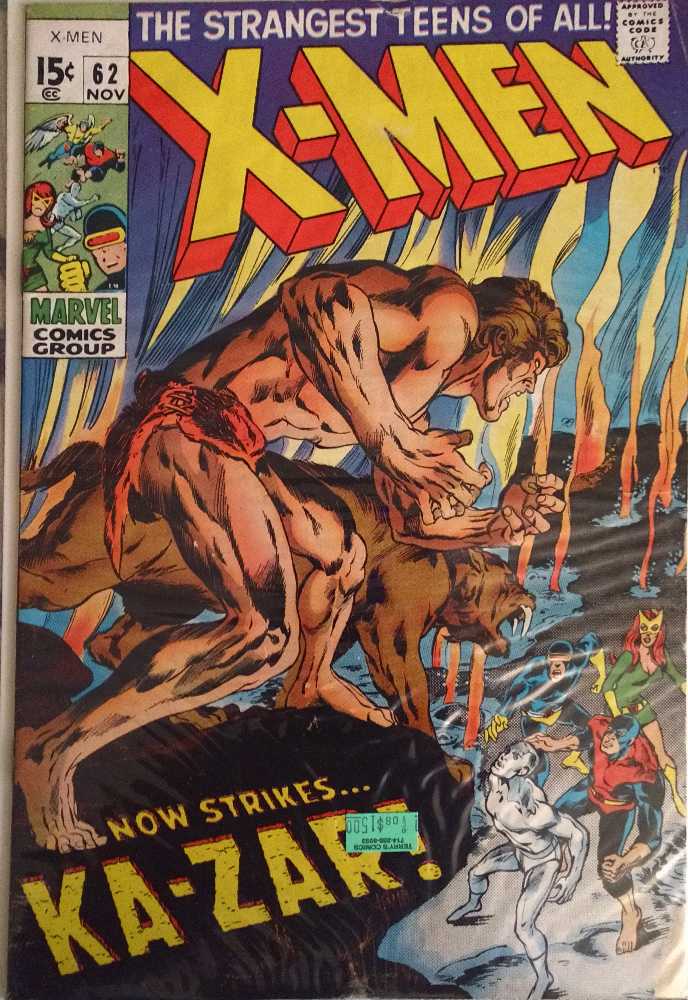X-Men - Marvel Comics Group (62 - Nov 1969) comic book collectible - Main Image 3