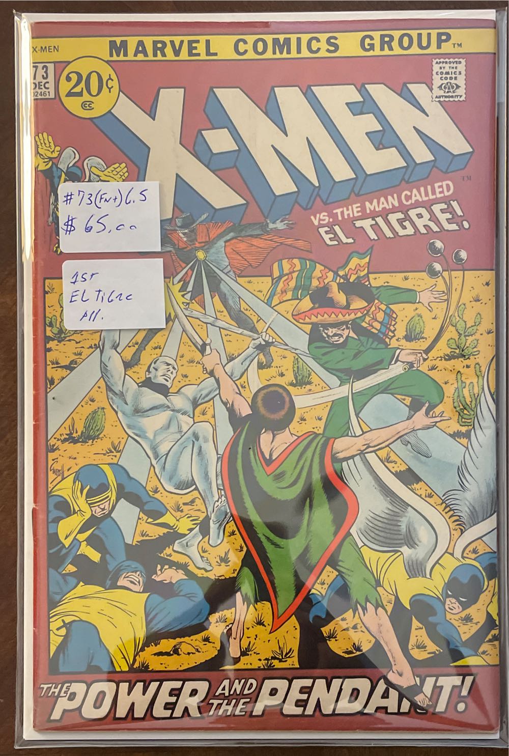 The Uncanny X-Men - Marvel (73 - Dec 1971) comic book collectible - Main Image 3