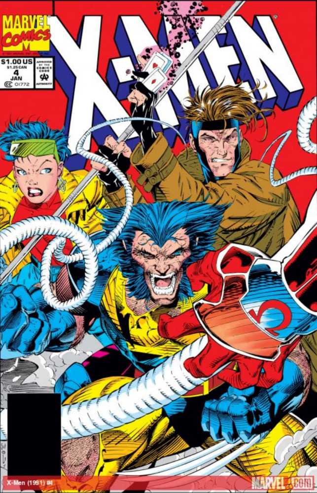 X-Men - Marval Comics (4 - 01/1991) comic book collectible [Barcode 07148601772117] - Main Image 3