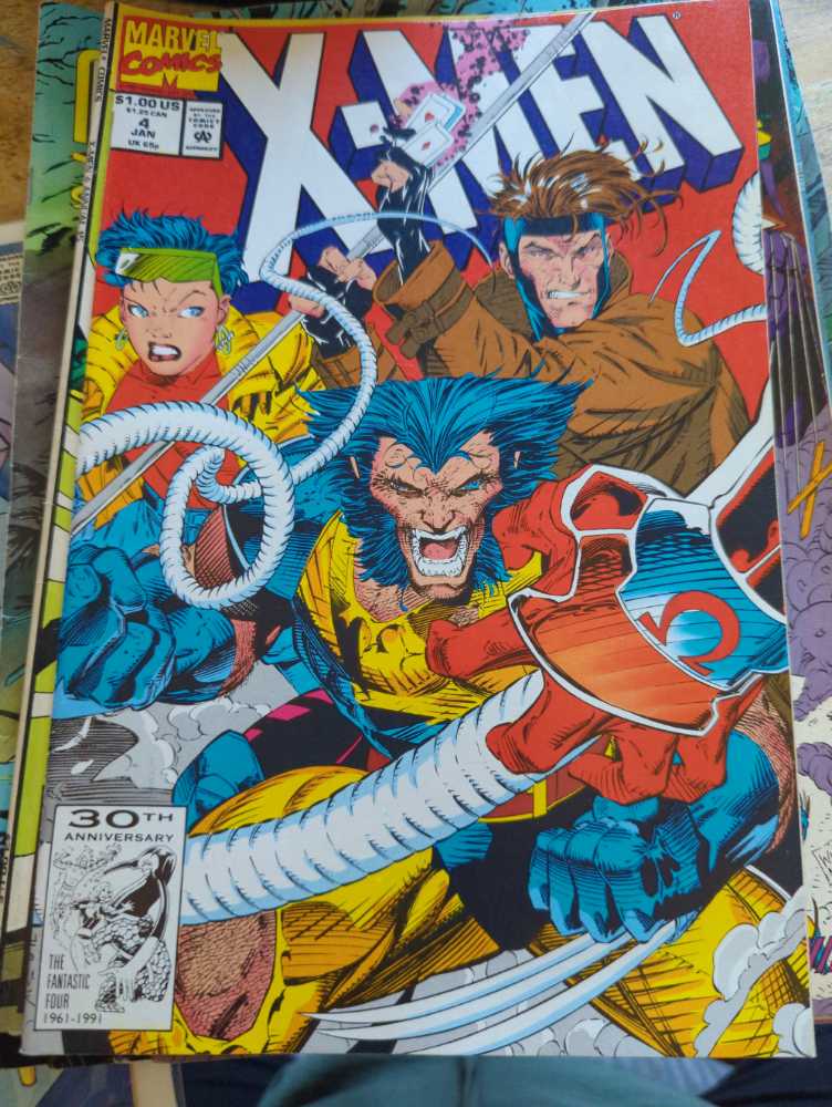 X-Men - Marval Comics (4 - 01/1991) comic book collectible [Barcode 07148601772117] - Main Image 4