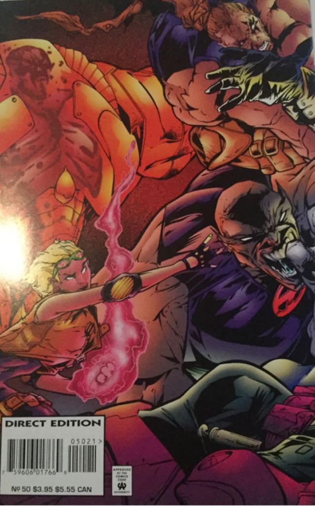 X-Force - Marvel Comics (50 - Jan 1996) comic book collectible [Barcode 75960601766905021] - Main Image 2