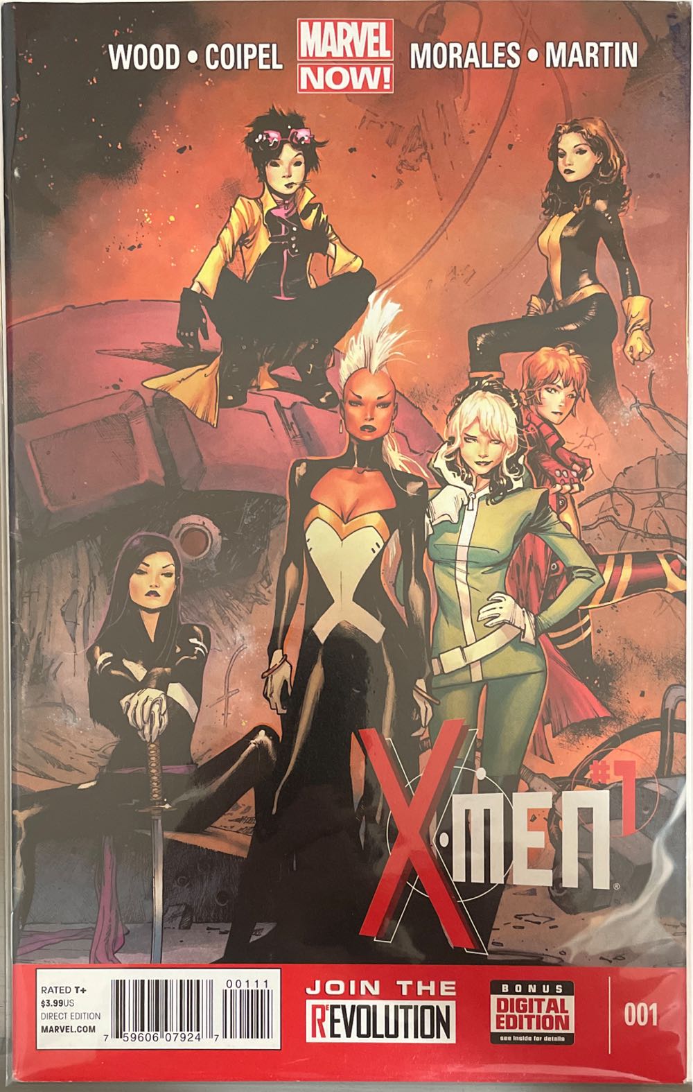 X-Men - Marvel Comics (1 - Jul 2013) comic book collectible [Barcode 75960607924700111] - Main Image 2