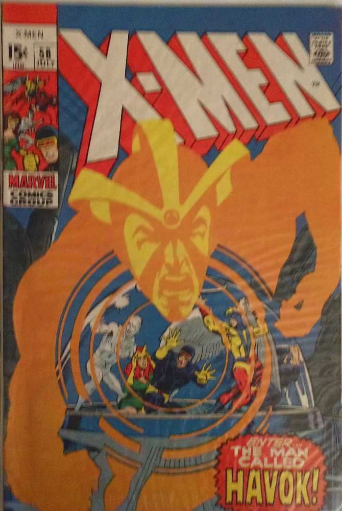 X-Men - Marvel Comics (58 - Jul 1969) comic book collectible - Main Image 2
