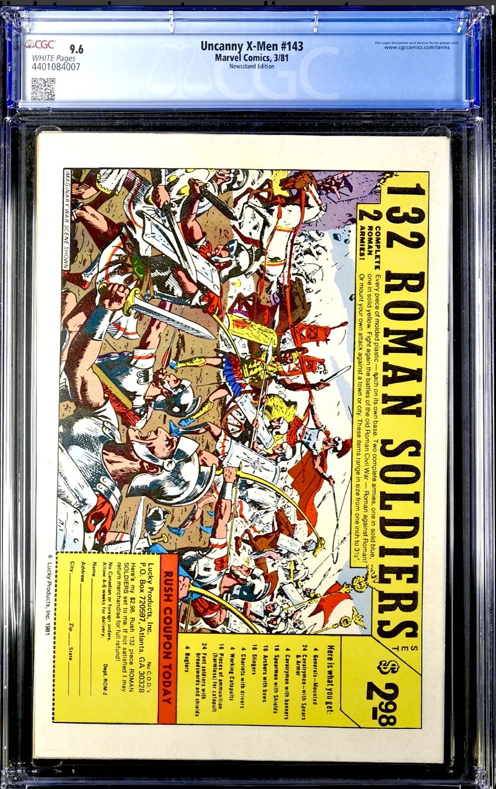 X-Men - Marvel Comics (143 - Mar 1981) comic book collectible - Main Image 4