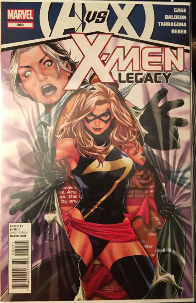 X-Men Legacy - Marvel (269 - Aug 2012) comic book collectible [Barcode 75960601772026911] - Main Image 1
